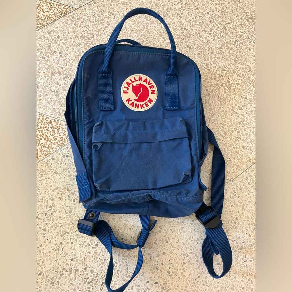 Fjallraven Kånken Mini Blue Backpack